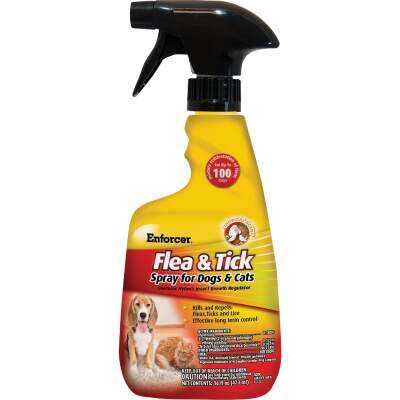 Enforcer 100-Day 16 Oz. Flea & Tick Control Spray For Cats & Dogs